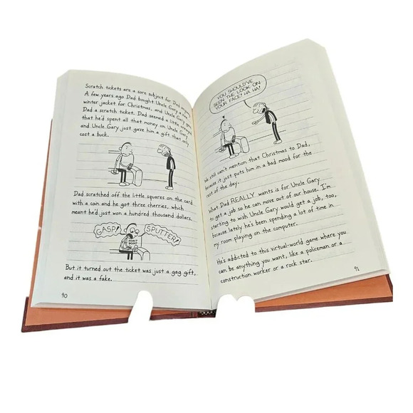 Diary Of A Wimpy Kid- The Third Wheel Jeff Kinney BOOK USED - Picture 4 of 4